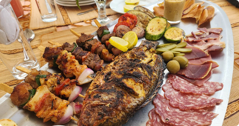 Grillades et cuisine